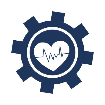 Blockchain Manufacturing Industry Icon