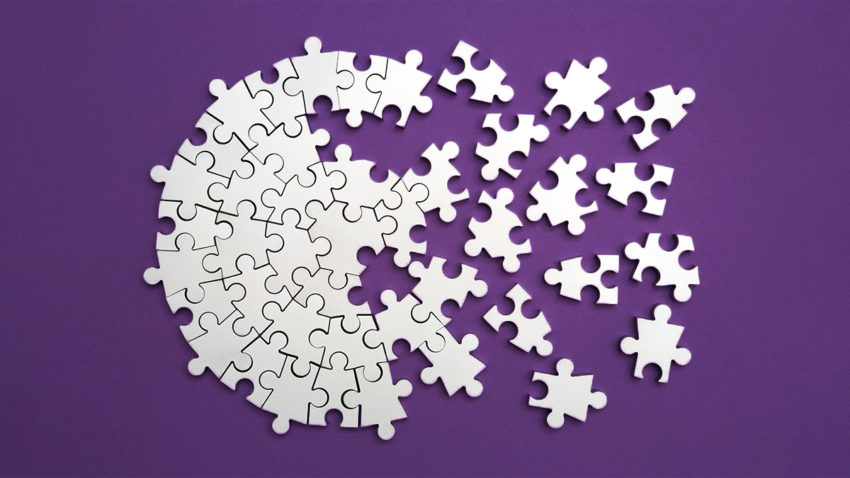 Purple Puzzle Image